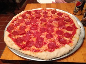 Sal & Carmine's Pizza in New York City, New York - Upper West Side Manhattan_Pepperoni Pizza