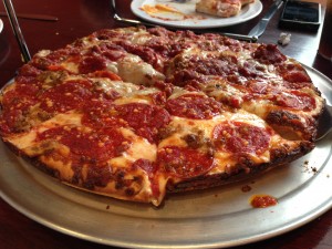 Jimmy Stix_Pepperoni and Sausage Sicilian Deep Dish Pizza